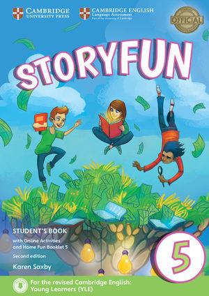 STORYFUN LEVEL 5 STUDENT'S BOOK WITH ONLINE ACTIVITIES AND HOME FUN BOOKLET 5