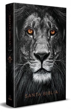 BIBLIA RVR 1960 LETRA GRANDE TAMAÑO MANUAL, TAPA DURA LEÓN DE JUDÁ
