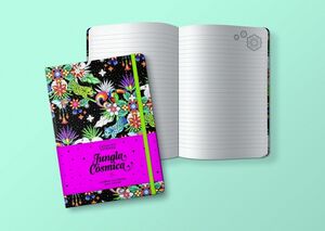 JUNGLA CÓSMICA. CUADERNO CON LÁMINAS PARA COLOREAR