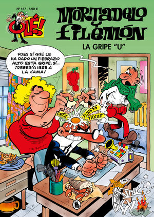 OLE MORTADELO 187. GRIPE U, LA