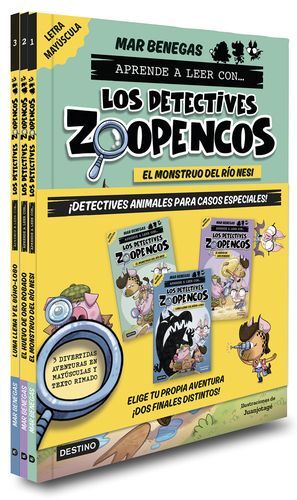 PACK APRENDER A LEER CON...¡LOS DETECTIVES ZOOPENC