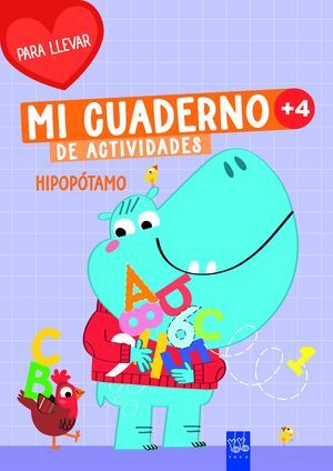 MI CUADERNO DE ACTIVIDADES PARA LLEVAR. HIPOPOTAMO