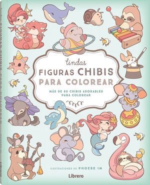 LINDAS FIGURAS CHIBIS PARA COLOREAR