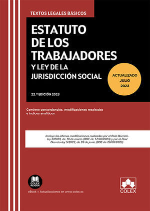 ESTATUTO DE LOS TRABAJADORES Y LEY DE JURISDICCIÓN SOCIAL