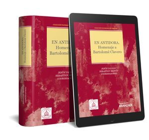EN ANTIDORA. HOMENAJE A BARTOLOMÉ CLAVERO (PAPEL + E-BOOK)