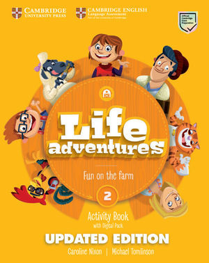 LIFE ADVENTURES UPDATED LEVEL 2 ACTIVITY BOOK WITH HOME BOOKLET AND DIGITAL PACK