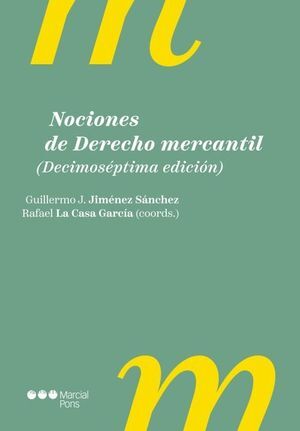 NOCIONES DE DERECHO MERCANTIL. 17.ª ED.