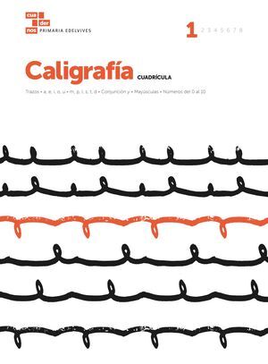 CUADERNO CALIGRAFIA 1 EP CUADRICULA 17