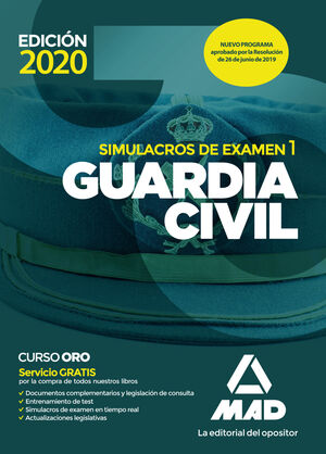 GUARDIA CIVIL. SIMULACROS DE EXAMEN 1