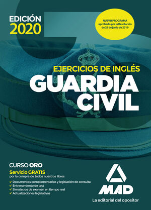 GUARDIA CIVIL. EJERCICIOS DE INGLÉS