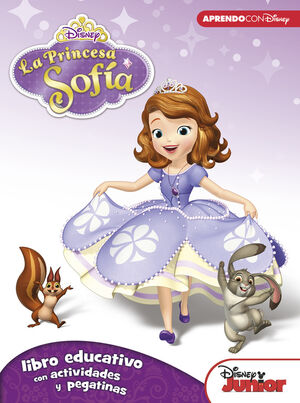 PRINCESA SOFIA LIBRO EDUCATIVO DISNEY CON ACTIVIDADES Y PE