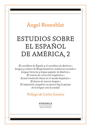 ESTUDIOS SOBRE EL ESPAÑOL DE AMÉRICA, 2