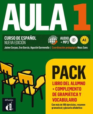 AULA 1 PACK LIBRO + COMPLEMENTO DE GRAMATICA Y VOCABULARIO