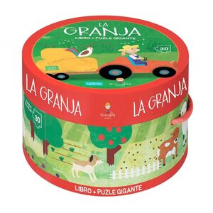 LA GRANJA. CAJAS REDONDAS. CON PUZZLE. EDIC. ILUSTRADO (ESPAÑOL)