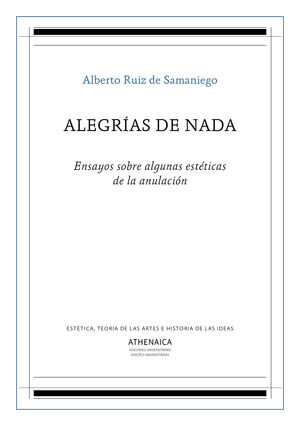 ALEGRÍAS DE NADA