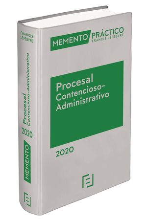 MEMENTO PROCESAL CONTENCIOSO-ADMINISTRATIVO 2020