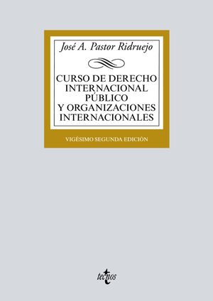 CURSO DERECHO INTERNACIONAL PÚBLICO Y ORGANIZACIONES INTERNACS.