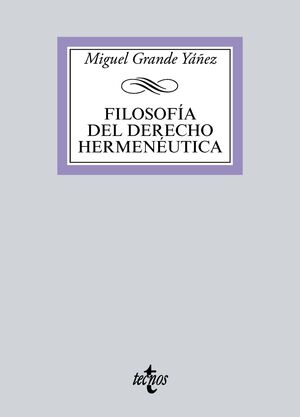 FILOSOFÍA DEL DERECHO HERMENUTICA