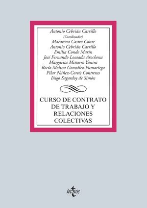 CURSO DE CONTRATO DE TRABAJO Y RELACIONES COLECTIVAS