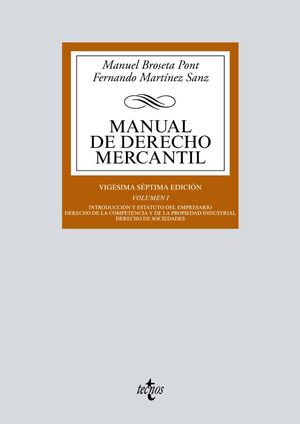 MANUAL DE DERECHO MERCANTIL
