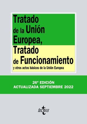 TRATADO DE LA UNION EUROPEA TRATADO DE FUNCIONAMIENTO