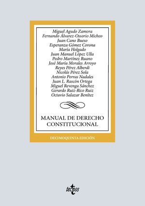 MANUAL DE DERECHO CONSTITUCIONAL