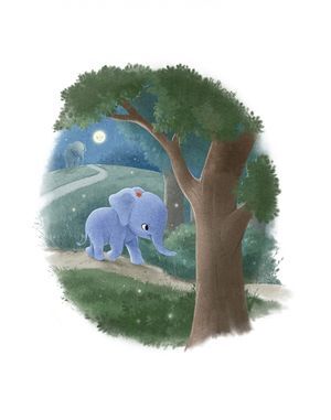 LA ELEFANTITA QUE QUIERE DORMIRSE