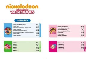 VACACIONES 2 AÑOS NICKELODEON