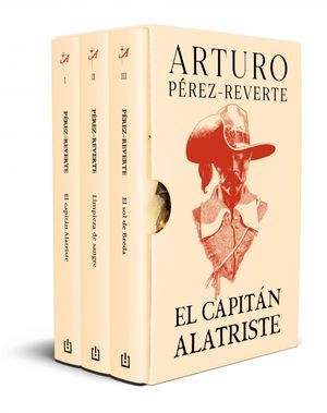 ESTUCHE CAPITÁN ALATRISTE (CONTIENE: EL CAPITÁN ALATRISTE  LIMPIEZA DE SANGRE 