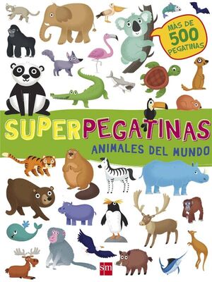 ANIMALES DEL MUNDO SUPERPEGATINAS