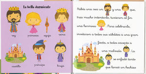 LA BELLA DURMIENTE/LA BELLA Y LA BESTIA/LA PRINCESA Y EL GUISANTE/ALICIA EN EL P