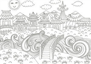 DIVERTIDOS DOODLES PARA COLOREAR