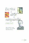 ESCRITOS DE ARTE DE VANGUARDIA, 1900-1945