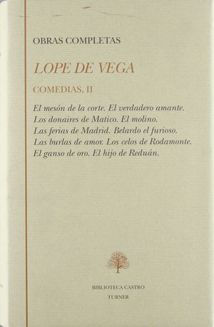 COMEDIAS II [COLECCIÓN COMEDIAS LOPE DE VEGA]