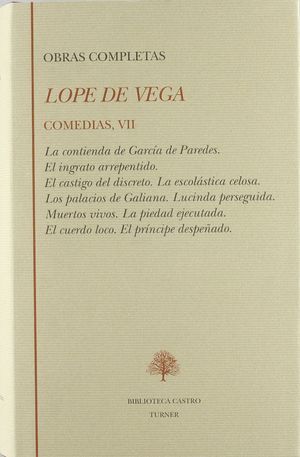 COMEDIAS VII [COLECCIÓN COMEDIAS LOPE DE VEGA]