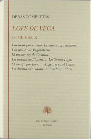 COMEDIAS X  [COLECCIÓN COMEDIAS LOPE DE VEGA]