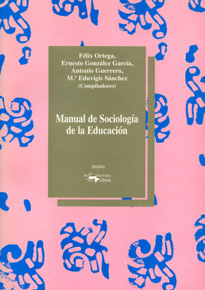 MANUAL DE SOCIOLOGÍA DE LA EDUCACIÓN