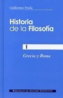 HISTORIA DE LA FILOSOFIA TOMO I. GRECIA Y ROMA