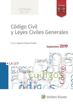 CODIGO CIVIL Y LEYES CIVILES GENERALES 2019