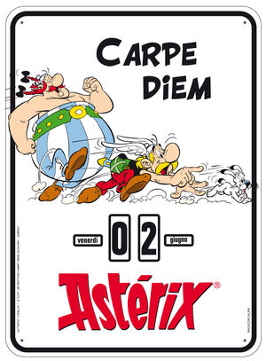 CALENDARIO PERPETUO ASTERIX CARPE DIEM