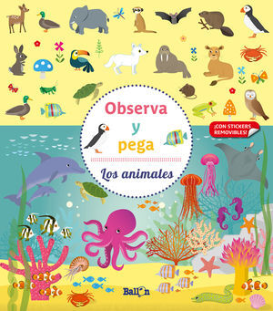 OBSERVA Y PEGA - LOS ANIMALES
