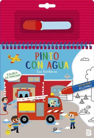 PINTO CON AGUA - LOS BOMBEROS