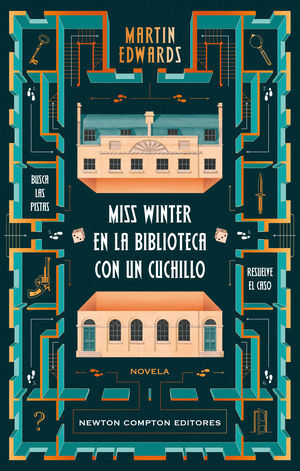 MISS WINTER EN LA BIBLIOTECA CON UN CUCHILLO