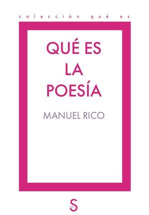 QUÈ ES LA POESÍA