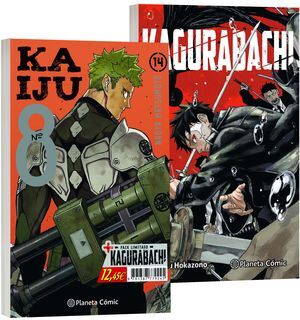 KAIJUU8 Nº 14 + KAGURABACHI Nº 01 (PACK ESPECIAL)