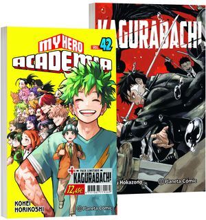 MY HERO ACADEMIA Nº 42 + KAGURABACHI Nº 01 (PACK E