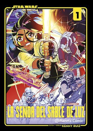 STAR WARS: LA SENDA DEL SABLE DE LUZ Nº 01 (MANGA)