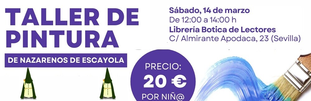 Taller de Pintura de nazarenos de escayola