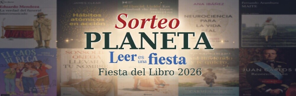 Sorteo PLANETA Fiesta de los libros 2026